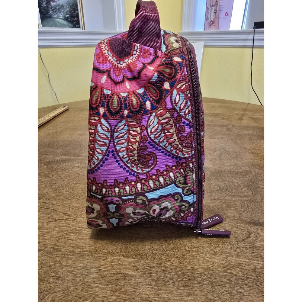 Vera Bradley Lighten Up Lunch Bag Box Resort Medallion Pink Floral Paisley - Picture 13 of 17